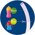 نی یدک لیوان نی‌خمیده فیلیپس اونت PHILIPS AVENT مدل SCF797 1