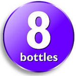 آیکون ظرفیت ۸ بطری