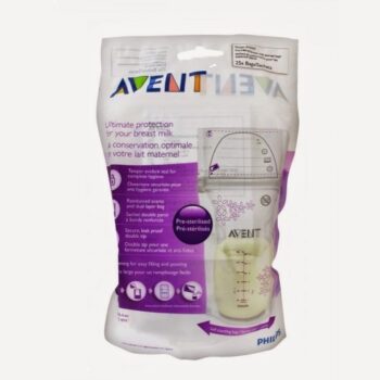 بسته بندی کیسه ذخیره شیر مادر ۲۵ عددی فیلیپس اونت SCF603