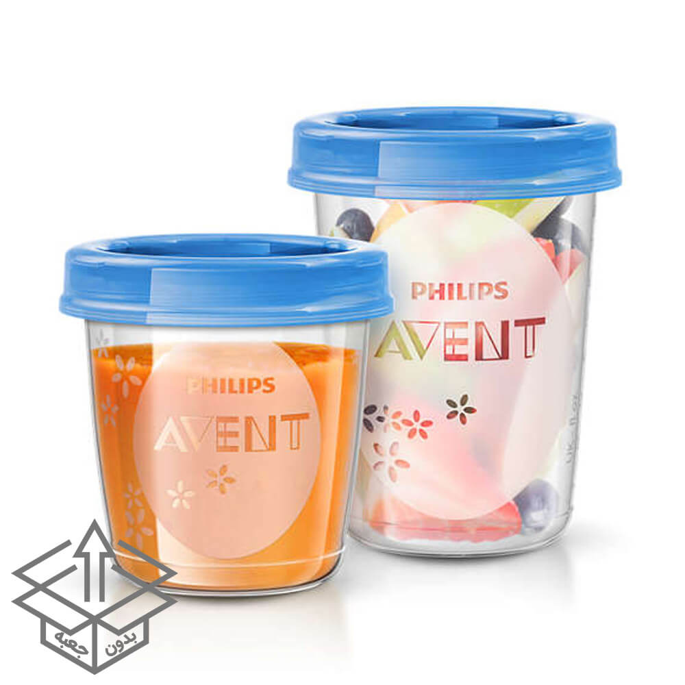 ست دوتایی ظرف ذخیره اونت بدون جعبه ظرف ذخیره دوتایی اونت