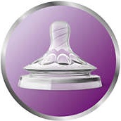 ست شیشه شیر نچرال ۶ تکه فیلیپس اونت PHILIPS AVENT سری UltraSoft مدل SCD301/03 - صورتی 2