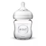 شیشه شیر پیرکس ۱۲۰ میلی‌لیتر مدل با سرشیشه نرم SCF051/17 فیلیپس اونت