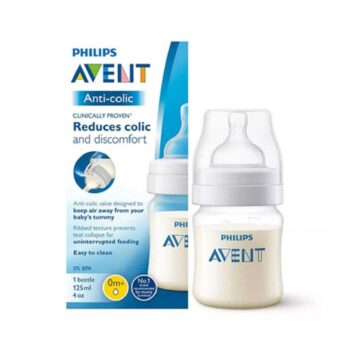شیشه شیر کلاسیک ۱۲۵ میلی‌لیتر فیلیپس اونت PHILIPS AVENT سری AntiColic