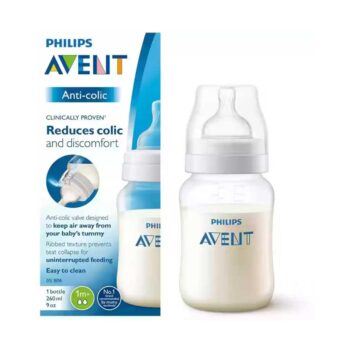 شیشه شیر کلاسیک ۲۶۰ میلی‌لیتر فیلیپس اونت PHILIPS AVENT سری AntiColic
