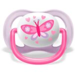 پستانک ارتودنسی ۰ تا ۶ ماه دوتایی فیلیپس اونت PHILIPS AVENT سری UltraAir مدل SCF080/02 - Image 2