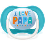 پستانک ارتودنسی ۶ تا ۱۸ ماه I love papa SCF080/03