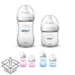 ست شیشه‌شیر نچرال التراسافت بدون جعبه ۱۲۵ و ۲۶۰ میلی لیتر