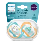 پستانک الترا ایر ۶ تا ۱۸ ماه فیلیپس اونت مدل SCF080/07