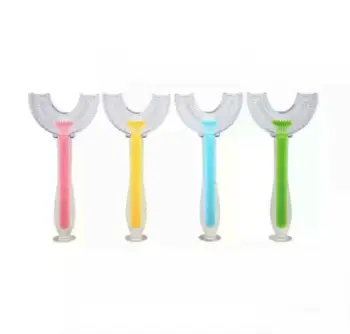 مسواک سیلیکونی کودک U شکل