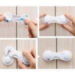 قفل کابینت کودک ساده مدل AST710 - بسته ۲ عددی - Image 3