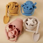 ست شن بازی سیلیکونی کودکAST806