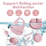 ست ظروف سیلیکونی کودک ۶ تکه مدل پیشی AST860 - Image 13