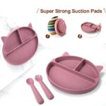 ست ظروف سیلیکونی کودک ۶ تکه مدل پیشی AST860 - Image 14