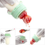 سرلاک خوری و پستانک میوه خوری سیلیکونی