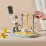 آبچکان لوازم کودک به همراه شیشه شور سیلیکونی ast199