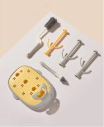 آبچکان لوازم کودک به همراه شیشه شور سیلیکونی ast199-01