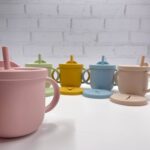 AST832لیوان و تنقلات خوری سیلیکونی مدل استارباکس