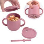 لیوان و تنقلات خوری سیلیکونی مدل استارباکس