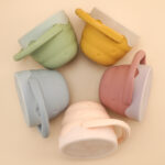 ظرف تنقلات خوری سیلیکونی کودک اونت استور