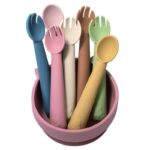 ست کاسه و قاشق پاندا سیلیکونیAST865 اونت استور