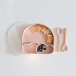 ست ظروف سیلیکونی مدل اسمان ابی