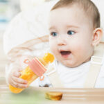 سرلاک خوری و پستانک میوه خوری سیلیکونی