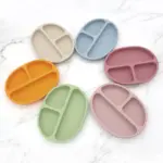 عکس پشت کاور بشقاب سه تکه با درپوش اونت استور