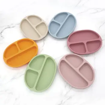 عکس پشت کاور بشقاب سه تکه با درپوش اونت استور