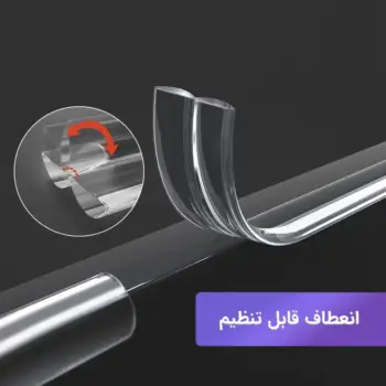 عکس ۵ محافظ سیلیکونی رولی لبه تیز