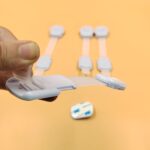 تنظیم اندازه قفل کابینت کودک تسمه ای