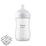 شیشه شیر نچرال ۲۶۰ میلی لیتر فیلیپس اونت PHILIPS AVENT سری Response - بدون جعبه