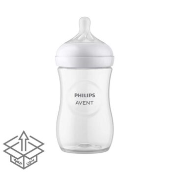 شیشه شیر نچرال ۲۶۰ میلی لیتر فیلیپس اونت PHILIPS AVENT سری Response - بدون جعبه