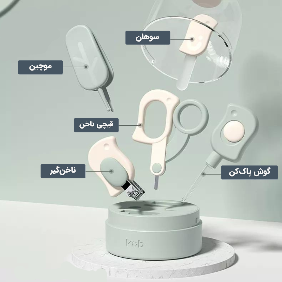 ست بهداشتی کودک ۵ تکه برند Kub مدل گنجشک KT2123 2 ست بهداشتی کودک ۵ تکه برند Kub مدل گنجشک KT2123 1