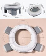 اندازه های توالت سفری