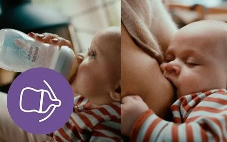 شیشه شیر نچرال ۱۲۵ میلی لیتر با سوپاپ Airfree فیلیپس اونت PHILIPS AVENT سری Response - بدون جعبه 1 این تصویر دارای صفت خالی alt است؛ نام پروندهٔ آن atural-latch-on1.png است