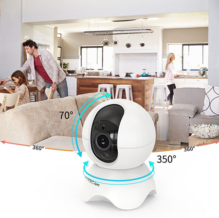 دوربین مراقبت کودک برند FOSCAM مدل X3 2 دوربین مراقبت کودک برند FOSCAM مدل X3 1