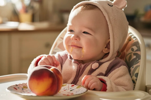 آیا هلو برای نوزاد مفید است؟ 3 خاصیت هلو برای نوزاد