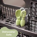 قاشق پری اسپون سیلیکونی کودک دو عددی مدل ASR844 - Image 13