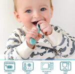 قاشق پری اسپون سیلیکونی کودک دو عددی مدل ASR844 - Image 7