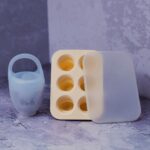 پستانک میوه‌خوری سیلیکونی کودک به همراه قالب یخ مدل ASE848