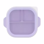 بشقاب تقسیم‌شده سیلیکونی درپوش‌دار کودک مدل ASE820 - Image 8