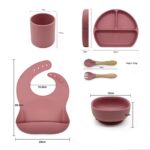 ست ظروف غذای سیلیکونی کودک ۵ تکه Friday مدل ASE841 - Image 6