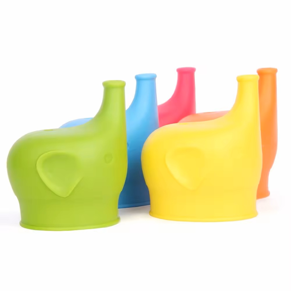 باسلام درپوش نی دار فیلی سرلیوان سیلیکونی دهنی دار کودک برند ویرا ـ سایز۵۰mm مدل ASE847 - Image 1