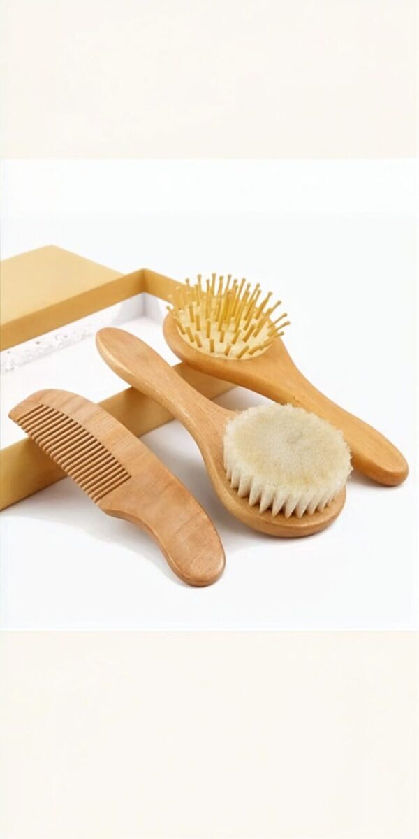 ست برس چوبی ۳ تکه کودک مدل ASE861 برند ویرا 5