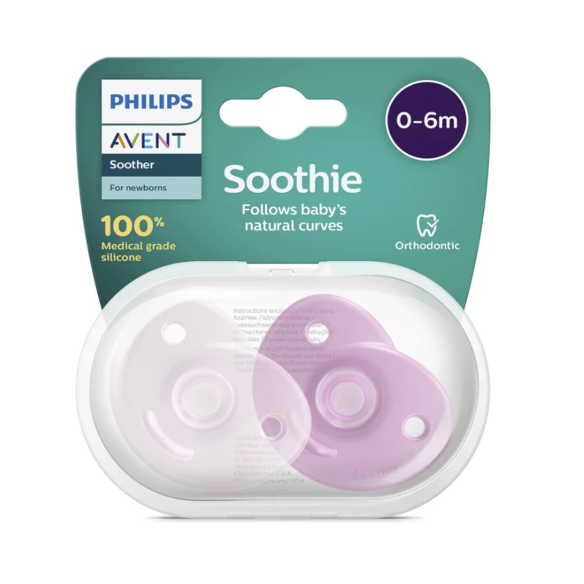 پستانک ارتودنسی انگشتی ۰ تا ۶ ماه دوتایی فیلیپس اونت Philips Avent مدل SCF099/20 1 پستانک ارتودنسی انگشتی ۰ تا ۶ ماه دوتایی فیلیپس اونت Philips Avent مدل SCF099/20