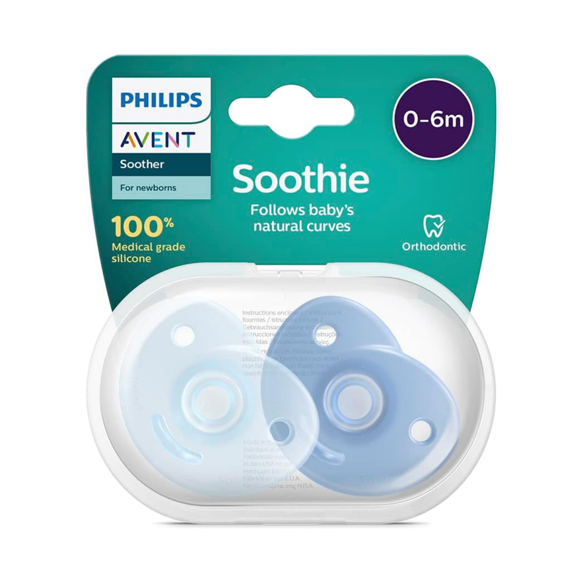 پستانک ارتودنسی انگشتی ۰ تا ۶ ماه دوتایی فیلیپس اونت Philips Avent مدل SCF099/21 1 پستانک ارتودنسی انگشتی ۰ تا ۶ ماه دوتایی فیلیپس اونت Philips Avent مدل SCF099/21