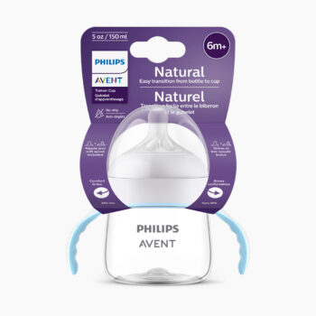 شیشه شیر نچرال دسته‌دار ۱۵۰ میلی لیتر فیلیپس اونت PHILIPS AVENT سری Response