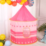 چادر بازی کودک قصر پرنس مدل ASE421 صورتی